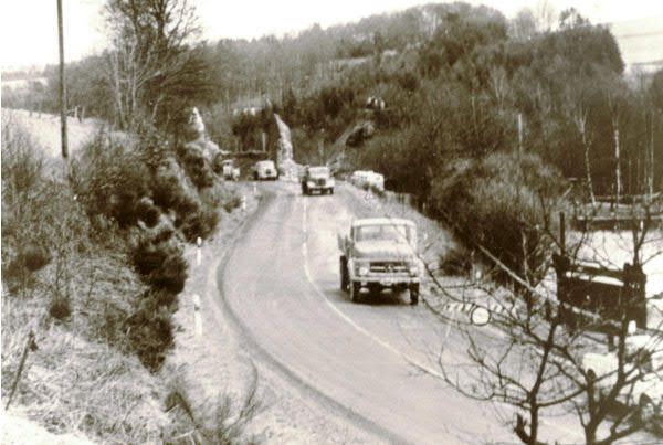 Nach der Sprengung der Brücke im Hammer