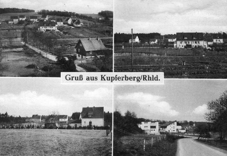 Postkarte "Gruß aus Kupferberg/Rheinland